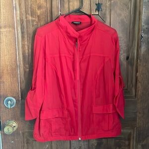Torrid Red Jacket Casual Lightweight size 0